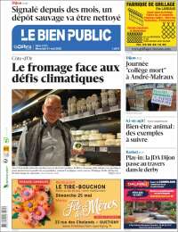 Portada de Le Bien Public (France)