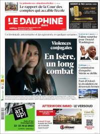 Portada de Le Dauphiné Libéré (France)