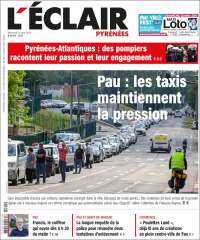 Portada de L'Eclair des Pyrénées (France)