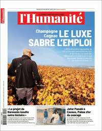 Portada de l'Humanite (France)