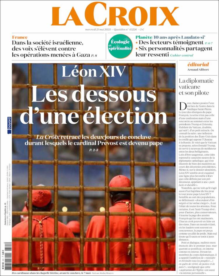 Portada de La Croix (France)