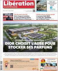 Portada de Libération Champagne (France)