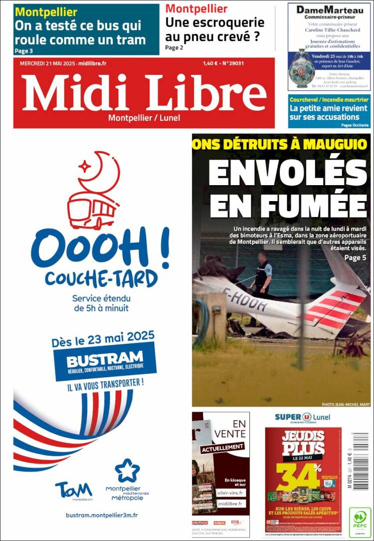 Portada de Midi Libre (France)