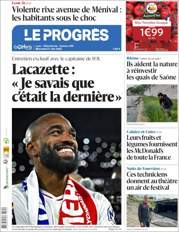 Portada de Progres de Fecamp (France)