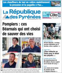 Portada de La République des Pyrénées (France)