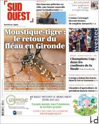 Portada de Sud Ouest (France)