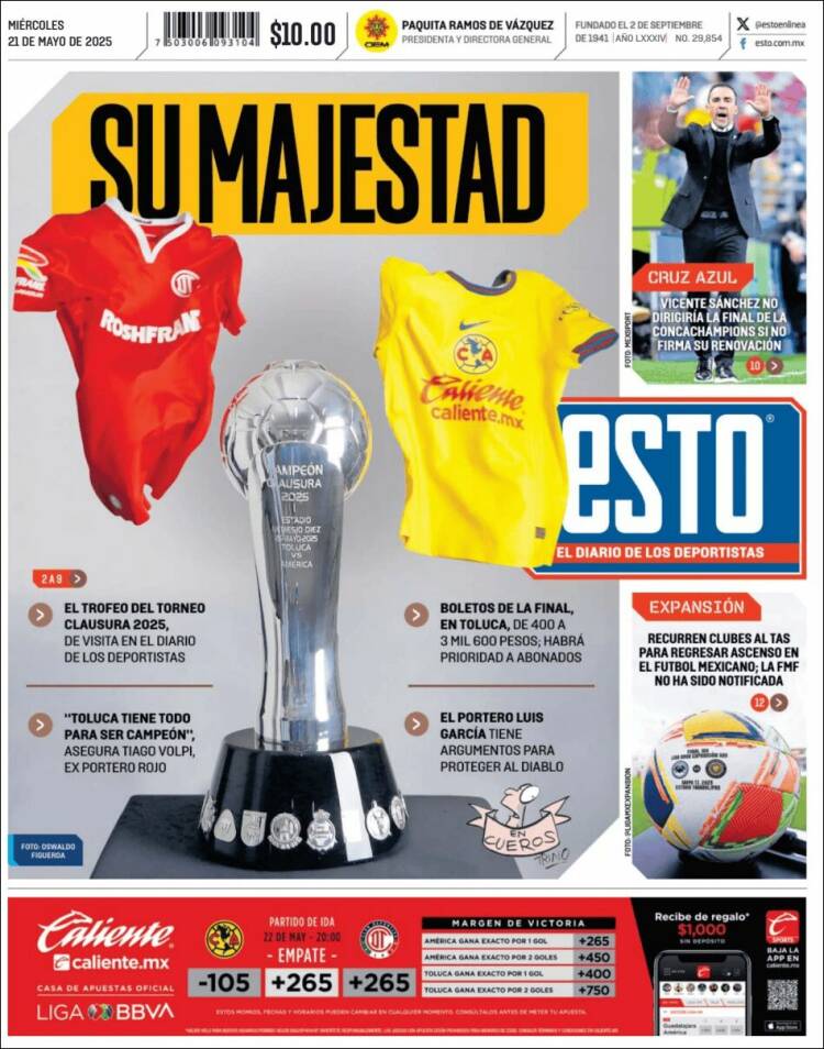 Portada de Esto (México)