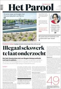 Portada de Het Parool (Pays-Bas)