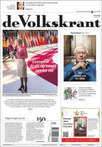 Portada de De Volkskrant (Pays-Bas)