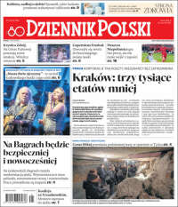 Portada de Dziennik (Pologne)