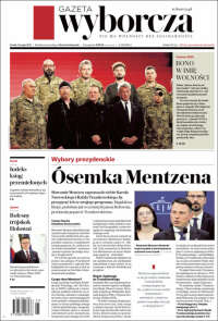 Portada de Gazeta Wyborcza (Pologne)