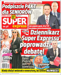 Portada de Super Express (Pologne)