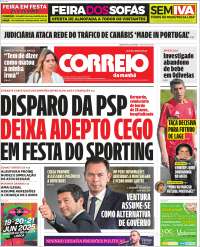 Portada de Correio da Manhã (Portugal)