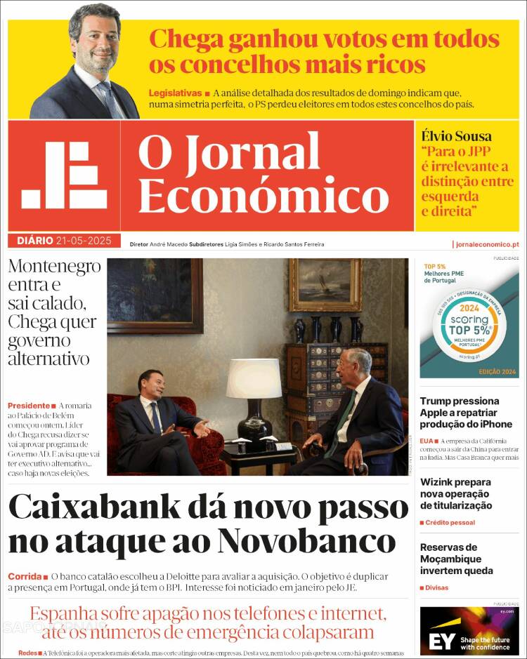 Portada de Oje (Portugal)