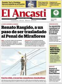 Portada de El Ancasti (Argentina)