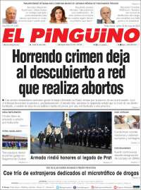 Portada de El Pingüino (Chili)