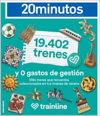 Portada de 20 Minutos - Madrid (España)