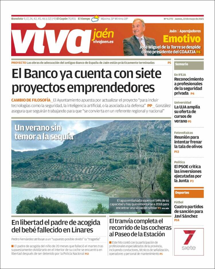 Portada de Viva Jaén (España)