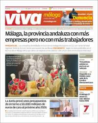 Portada de Viva Málaga (España)