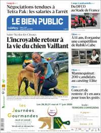 Portada de Le Bien Public (France)