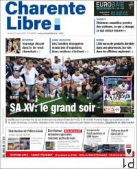 Portada de Charente Libre (France)