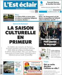 Portada de L'Est Eclair (France)