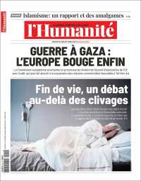 Portada de l'Humanite (France)