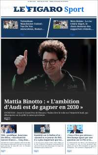 Portada de Le Figaro Sport (France)