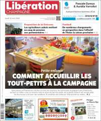 Portada de Libération Champagne (France)