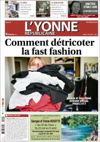 Portada de L'Yonne-Républicaine (France)