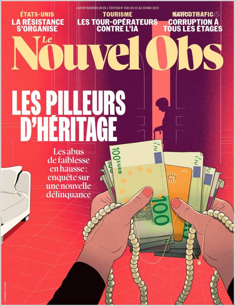 Portada de Le Nouvel Observateur (France)