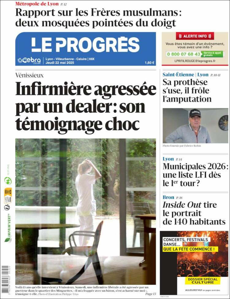 Portada de Progres de Fecamp (France)