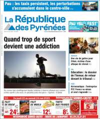 Portada de La République des Pyrénées (France)