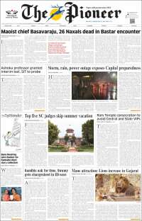 Portada de The Pioneer (Inde)