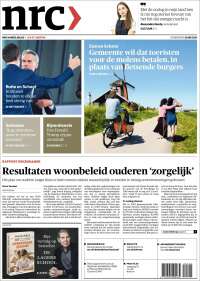 Portada de NRC Handelsblad (Pays-Bas)
