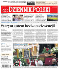 Portada de Dziennik (Pologne)