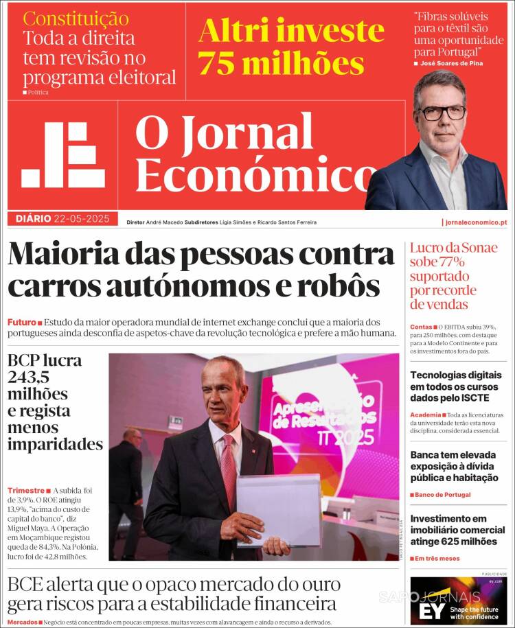 Portada de Oje (Portugal)