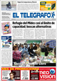 Portada de El Telégrafo (Uruguay)