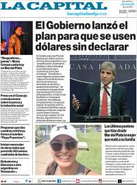 Portada de Diario La Capital - Mar del Plata (Argentina)