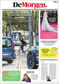 Portada de De Morgen (Belgique)