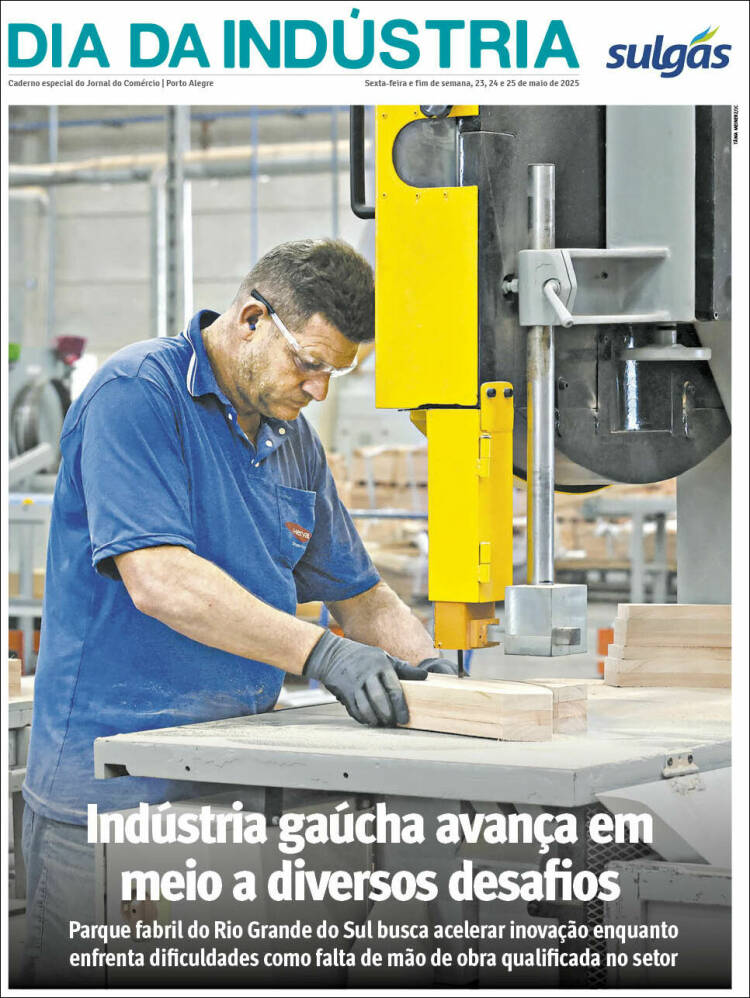 Portada de Jornal do Comércio (Brésil)