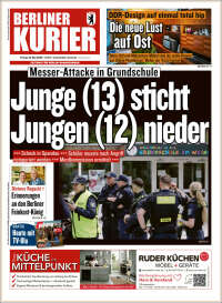 Portada de Berliner Kurier - Startseite BK (Allemagne)