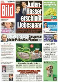 Portada de Bild (Allemagne)