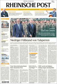 Portada de Rheinische Post (Allemagne)