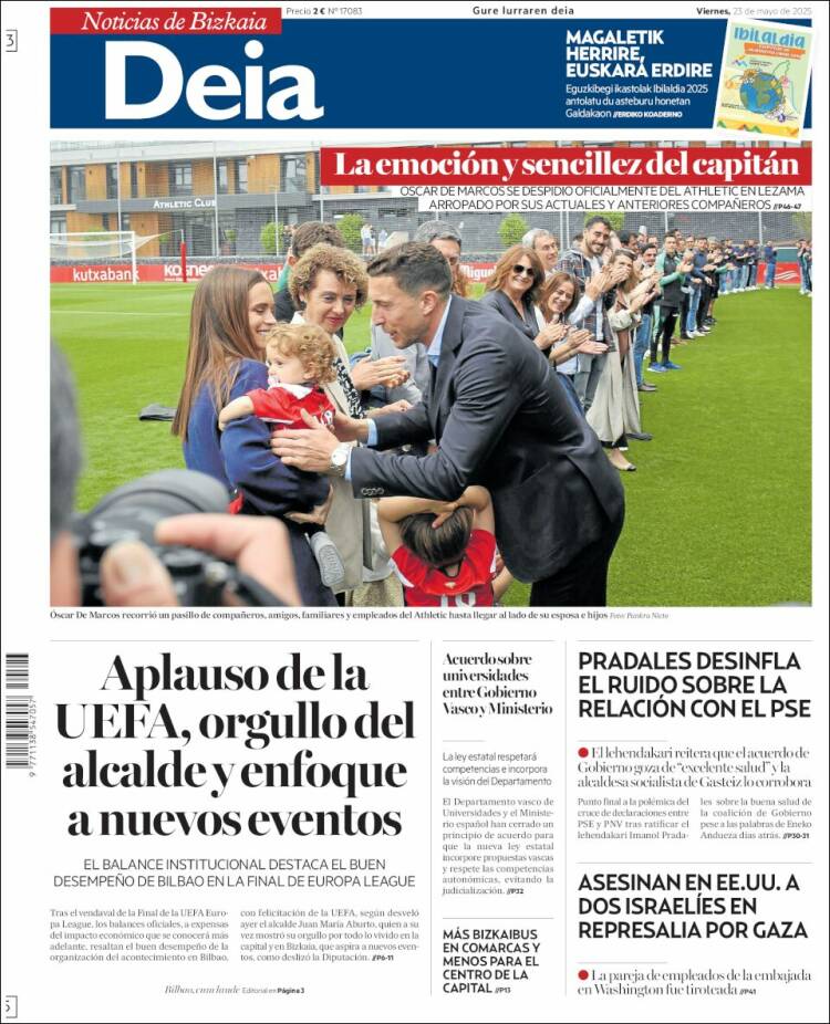 Portada de Deia (España)