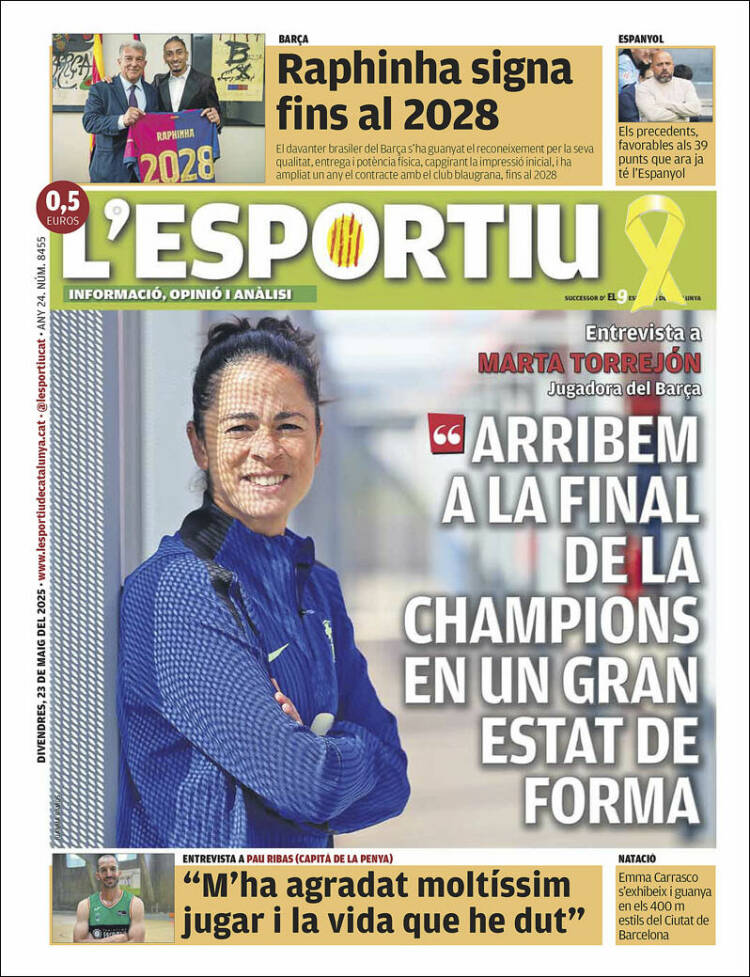 Portada de L'Esportiu (España)