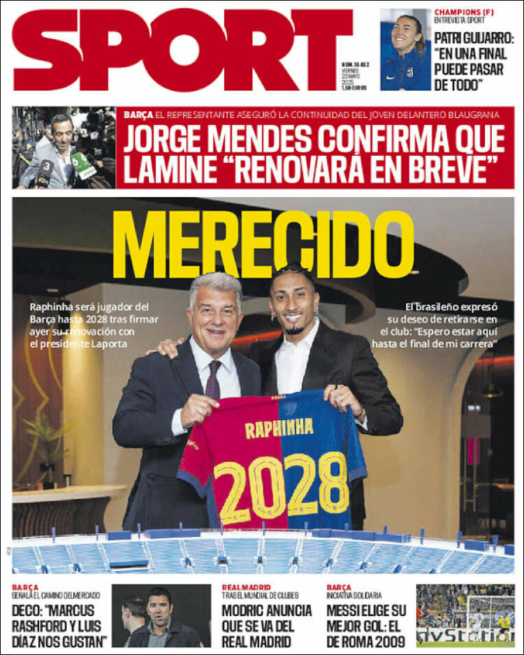 Portada de Sport (España)