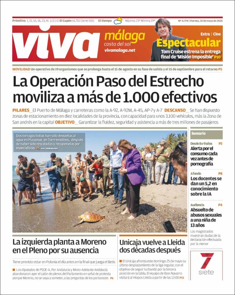 Portada de Viva Málaga (Espagne)