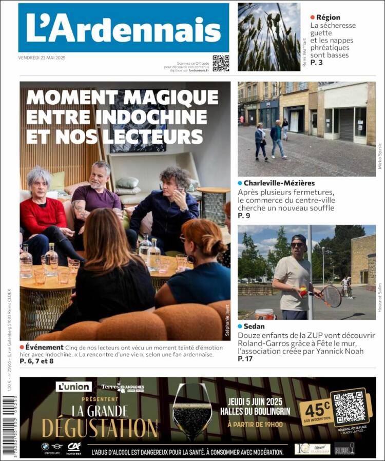Portada de L'Ardenais (France)