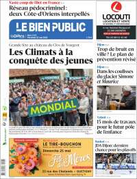 Portada de Le Bien Public (France)
